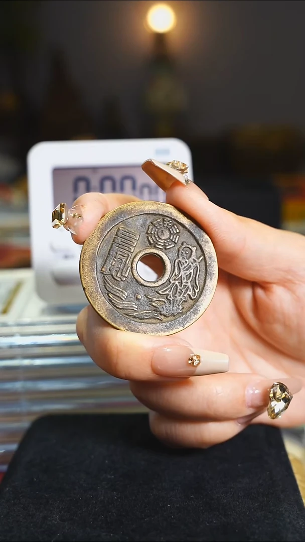 铜山鬼背太上咒道士图4.3cm/2983