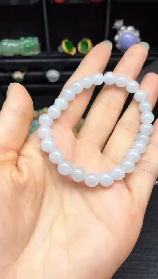 未镶嵌手链翡翠手串