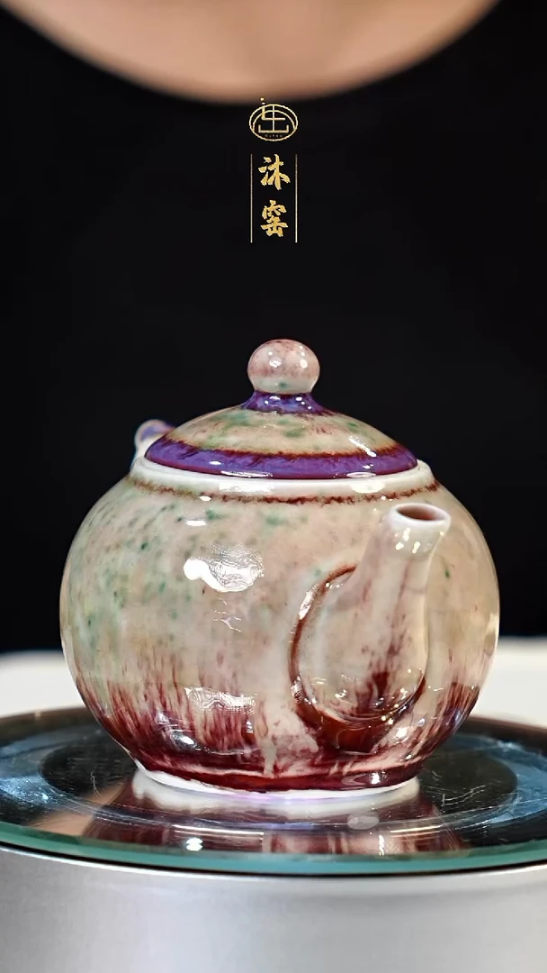 闪购礼【沐窑非遗·匠师手作】柴趣壶