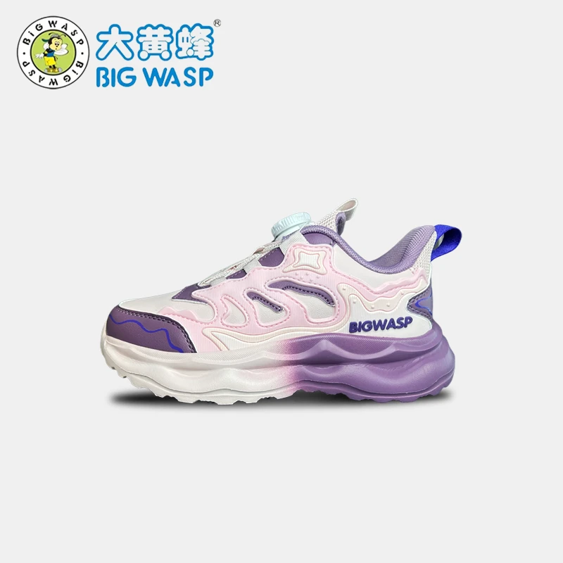 BIG WASP/大黄蜂夏季男女跑步鞋耐磨回弹运动鞋大欧若智性风
