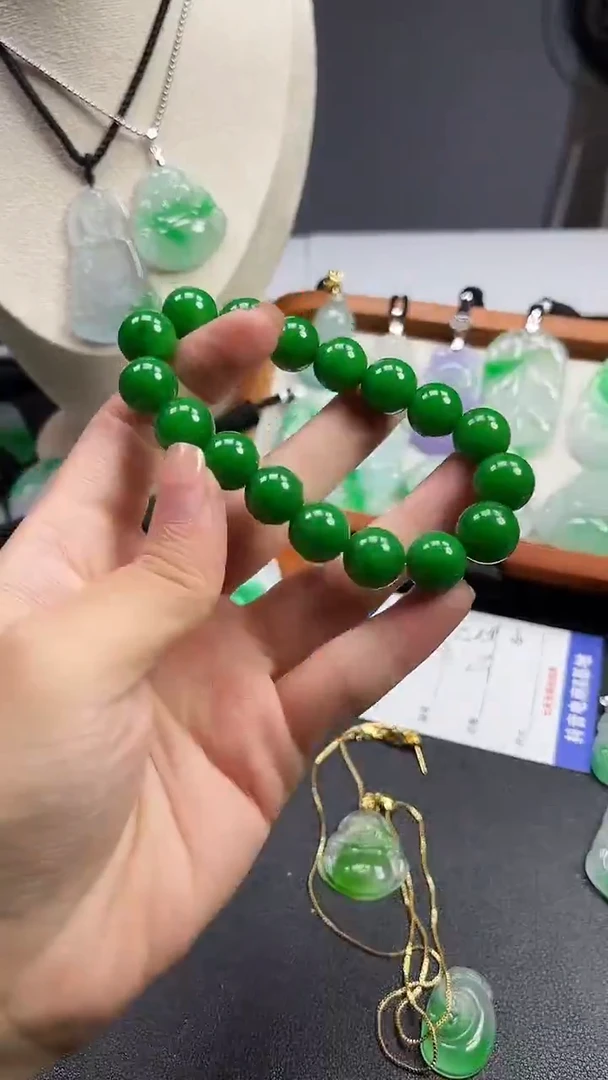 颈饰未镶嵌翡翠  所见即所得 一图一物