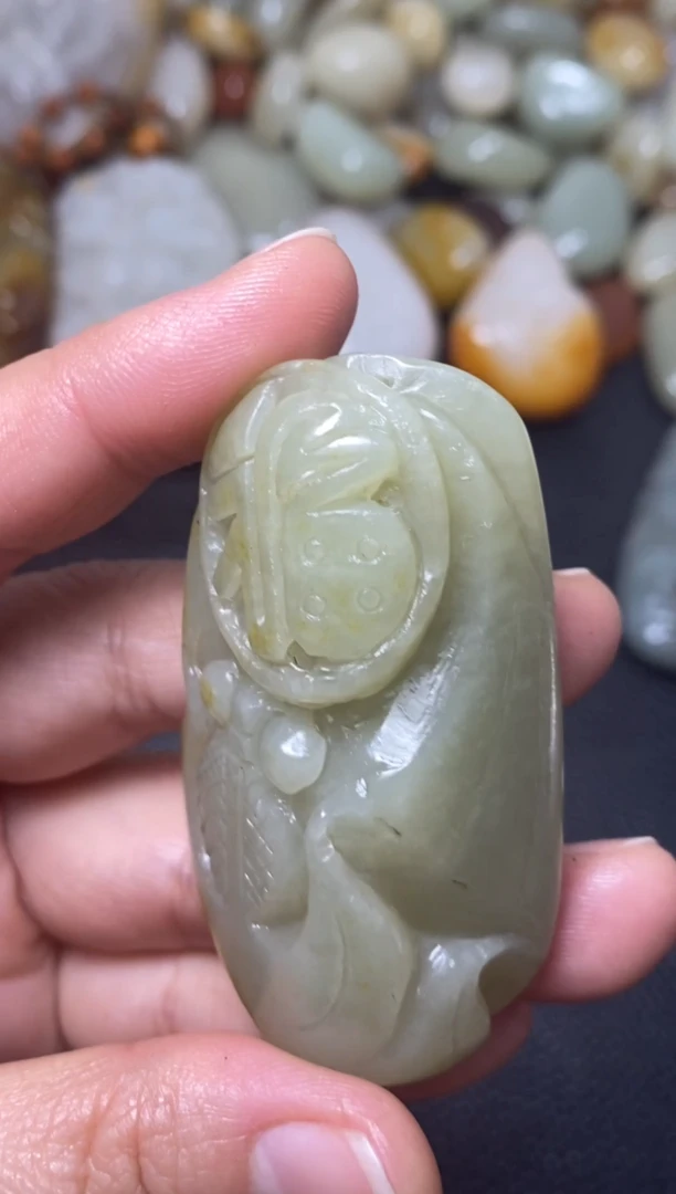 未镶嵌和田玉包链和田玉