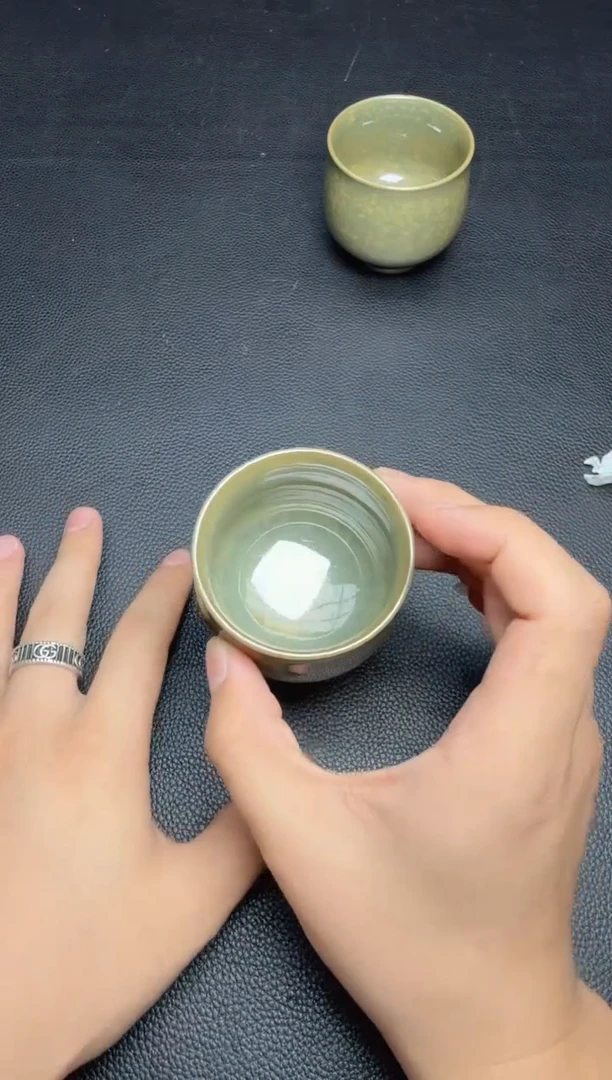 茶盏李振贵菩提青玉106