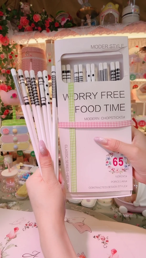 其他品质好发货快放心拍！陶瓷筷5双