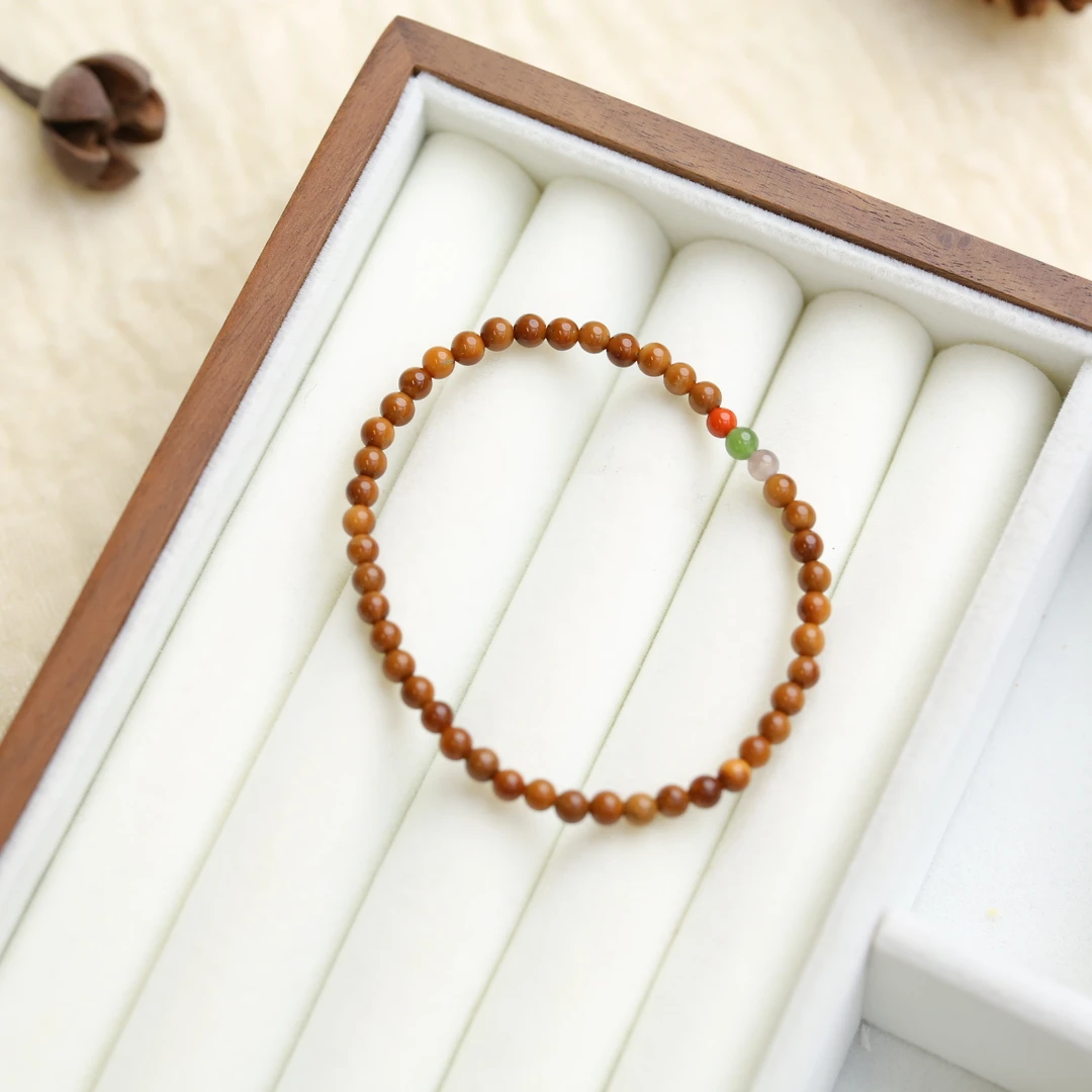 【云边】库克4mm 多宝和田手串（多样性发货）