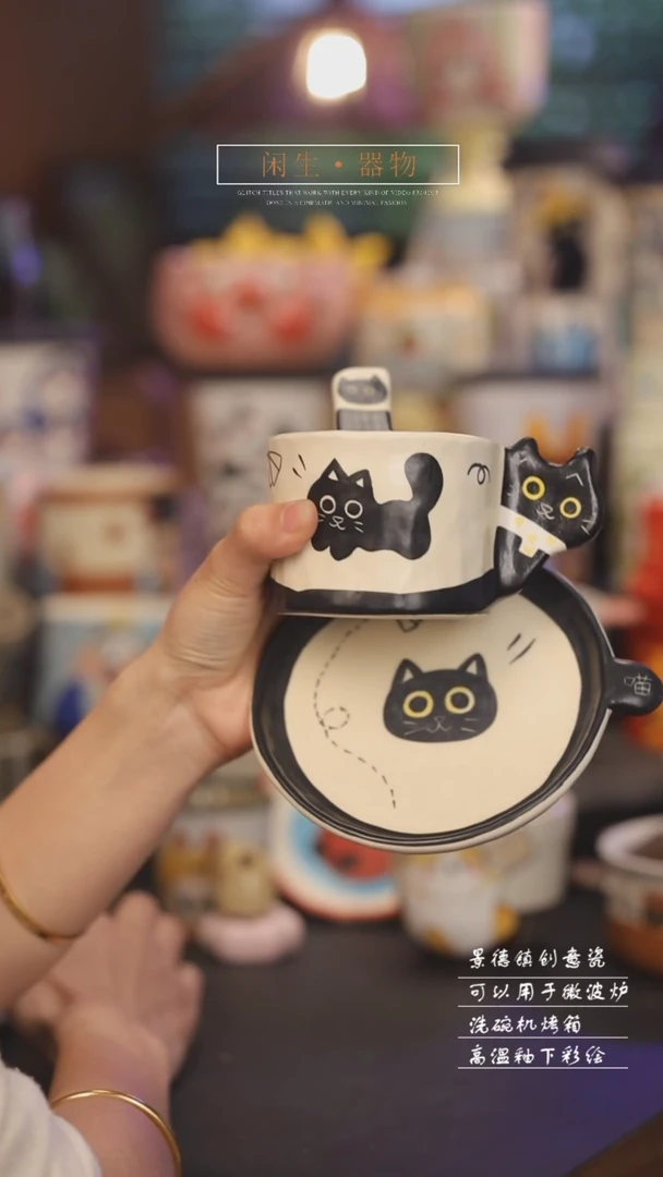 【闪购商品】景德镇可爱设计师款陶瓷