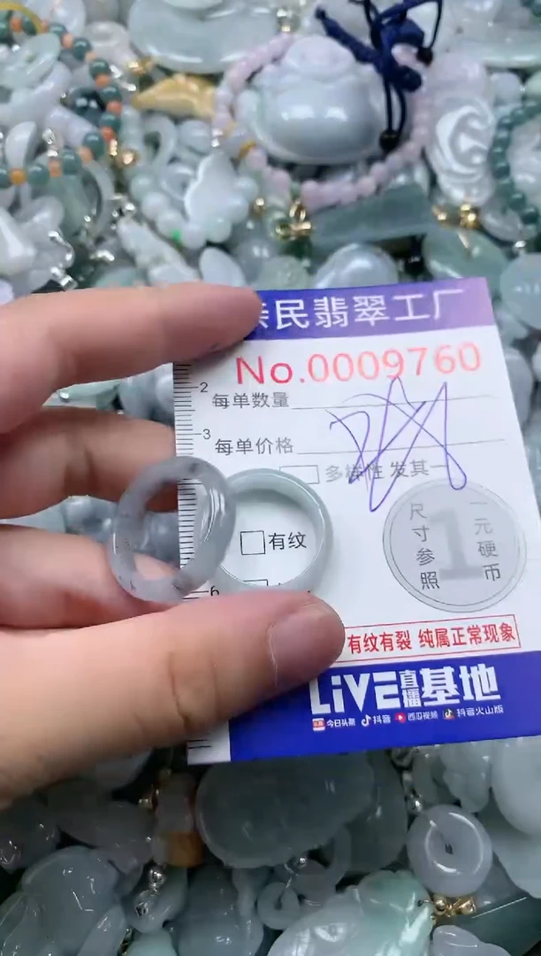 翡翠未镶嵌吊坠(不含链)9760
