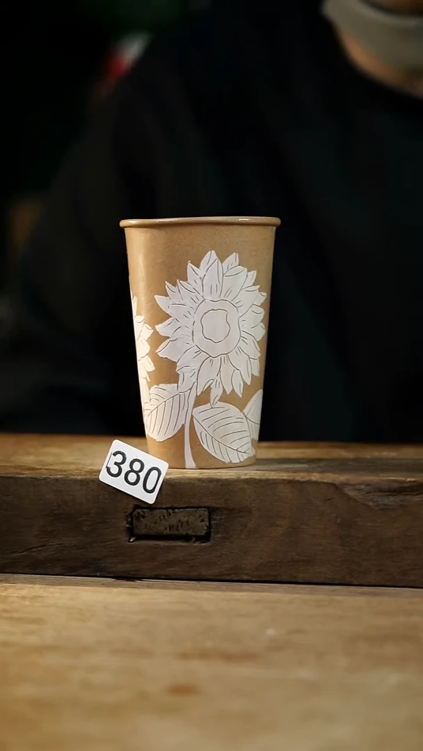 瓷片设计师手作！！！设计师福利系列！！！！落单可乐杯