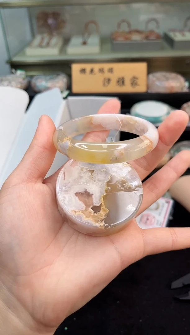 未镶嵌手镯石英质玉59圈口（赠品镯心）1551569