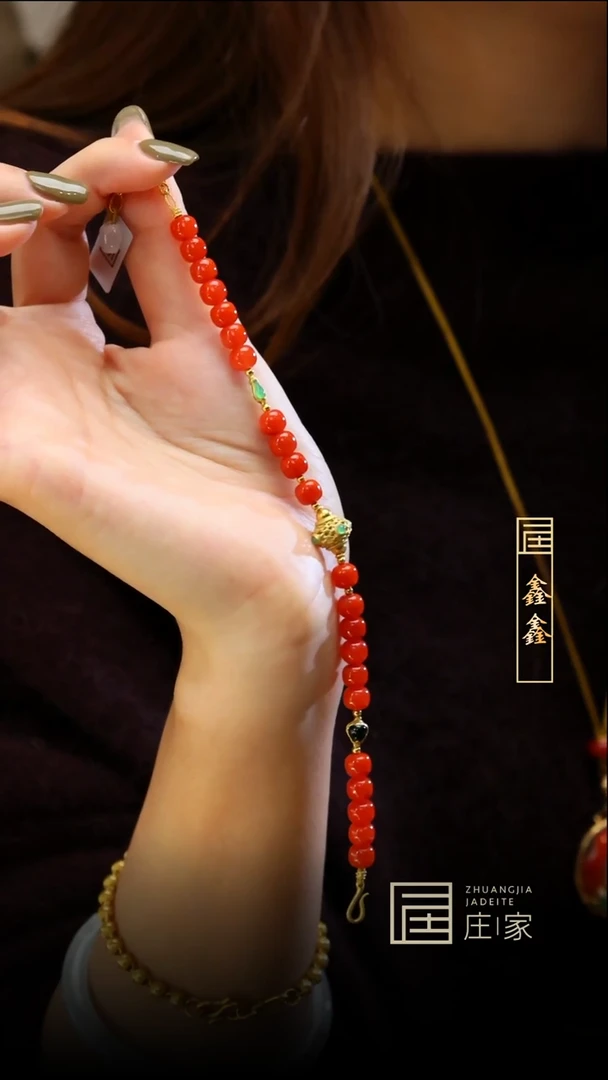未镶嵌手串南红玛瑙【鑫鑫】