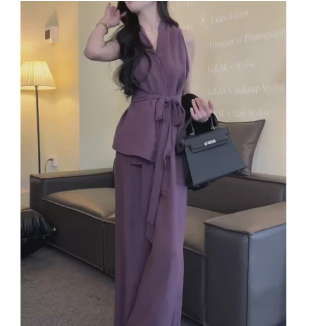 2025夏季新款网红同款洋气减龄韩版爆款时尚套装两件套忘记55