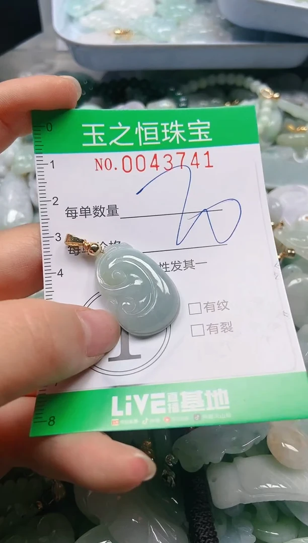 【闪购商品】翡翠颈饰未镶嵌闪购0043741