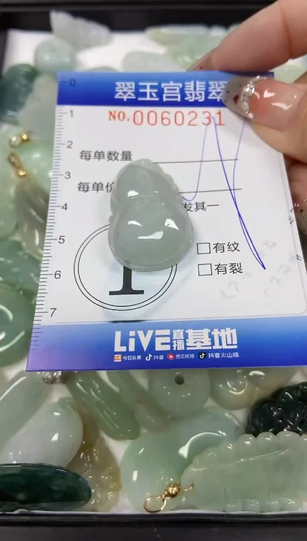 【闪购商品】翡翠颈饰未镶嵌闪购商品0060231