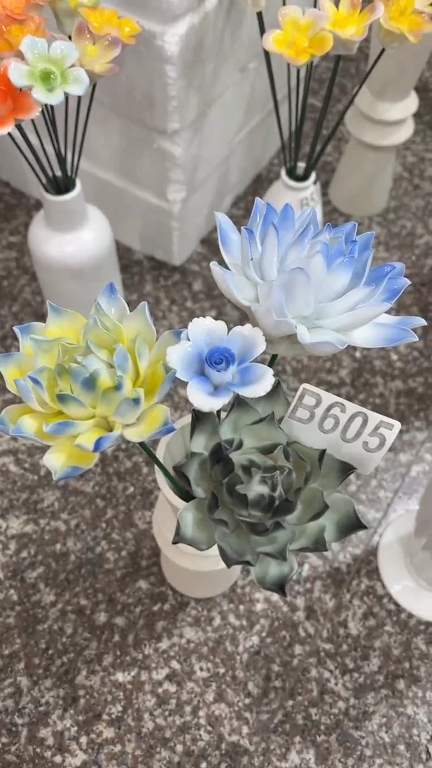 【闪购商品】陶瓷陶瓷花-B605