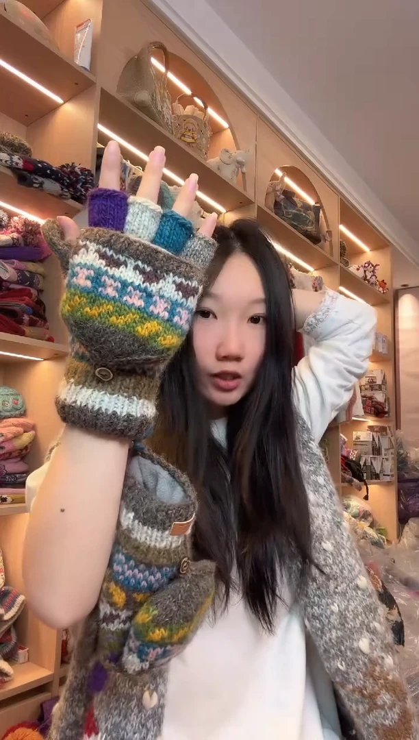 羊毛小**?手套951