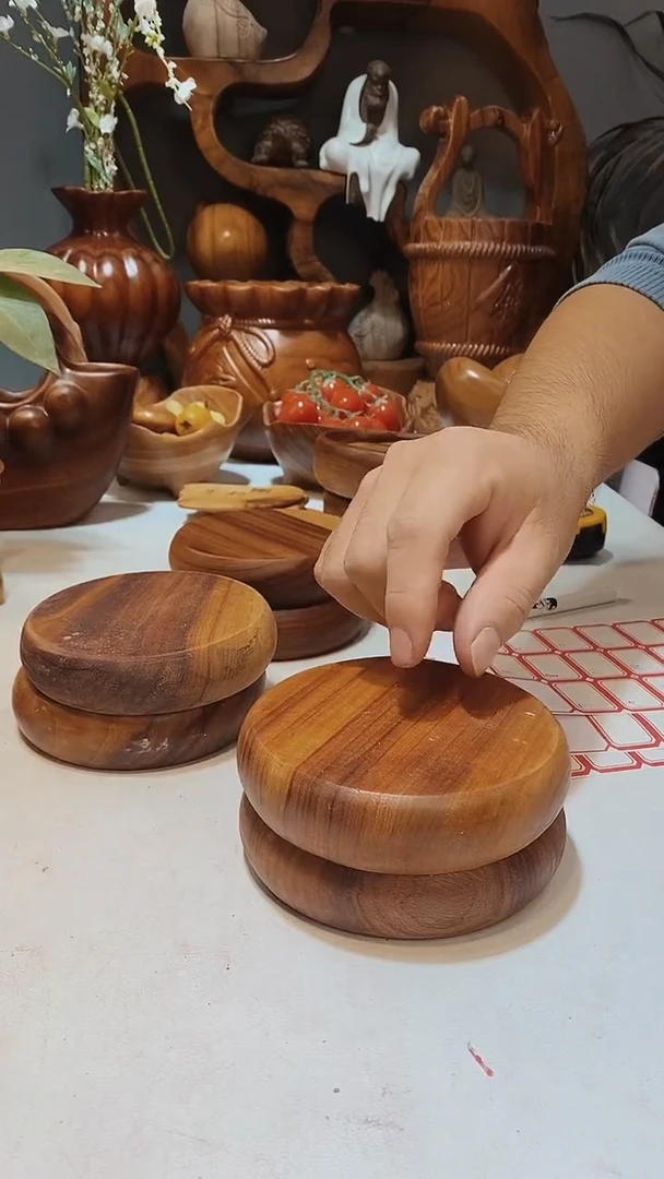 香樟木A5红樟圆木块2个/组/尺寸12*3