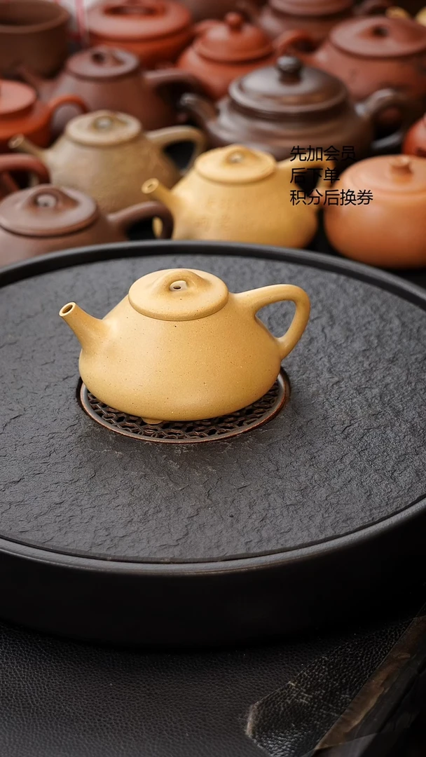 茶壶紫砂微瑕 子冶 170C 原矿大水潭墨绿