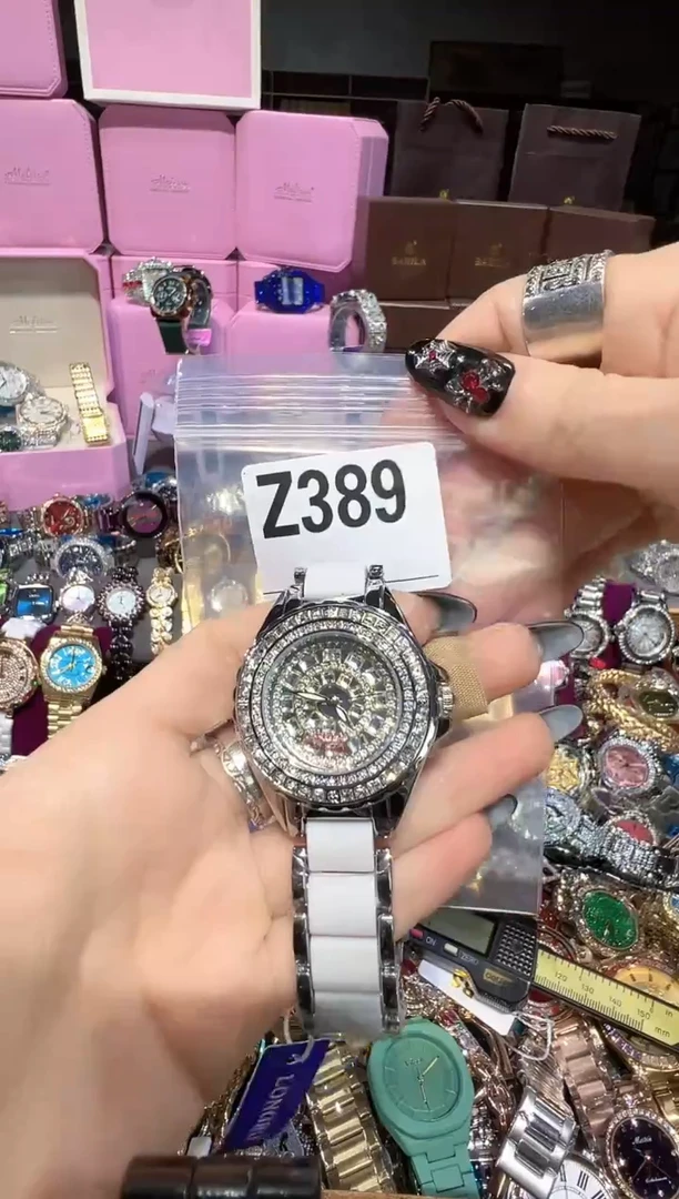 石英机芯不锈钢不锈钢直播定闪专用