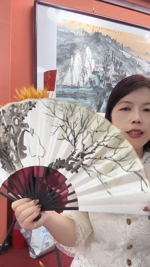 国画孟祥敏/国画/扇面