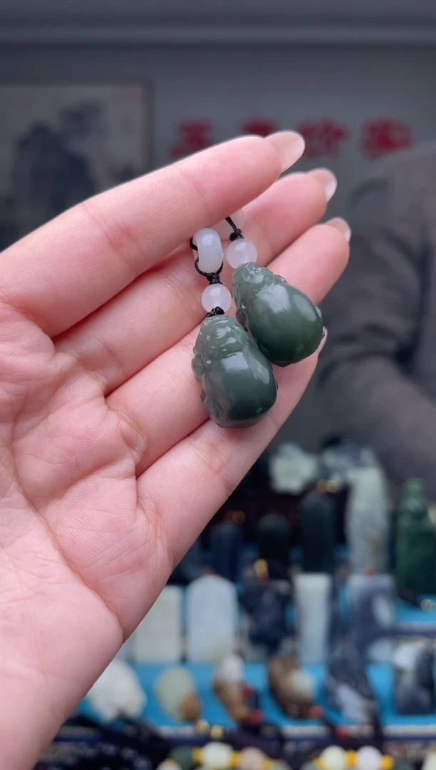 未镶嵌和田玉挂件多样性发拍一发一