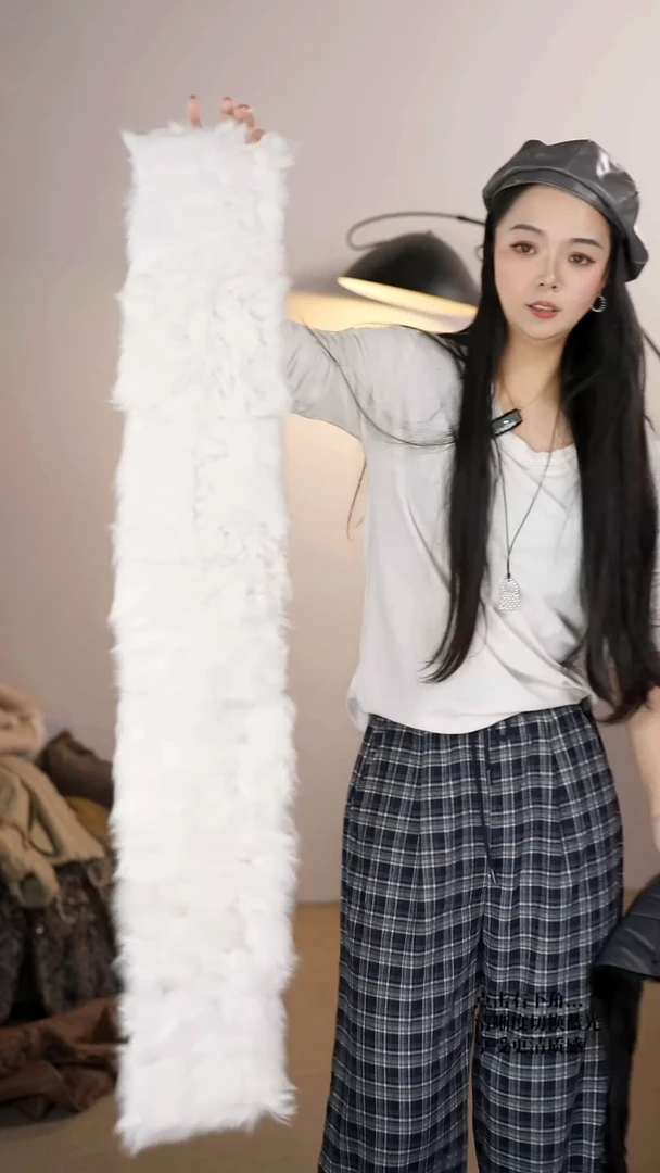 白色围巾最后秒杀