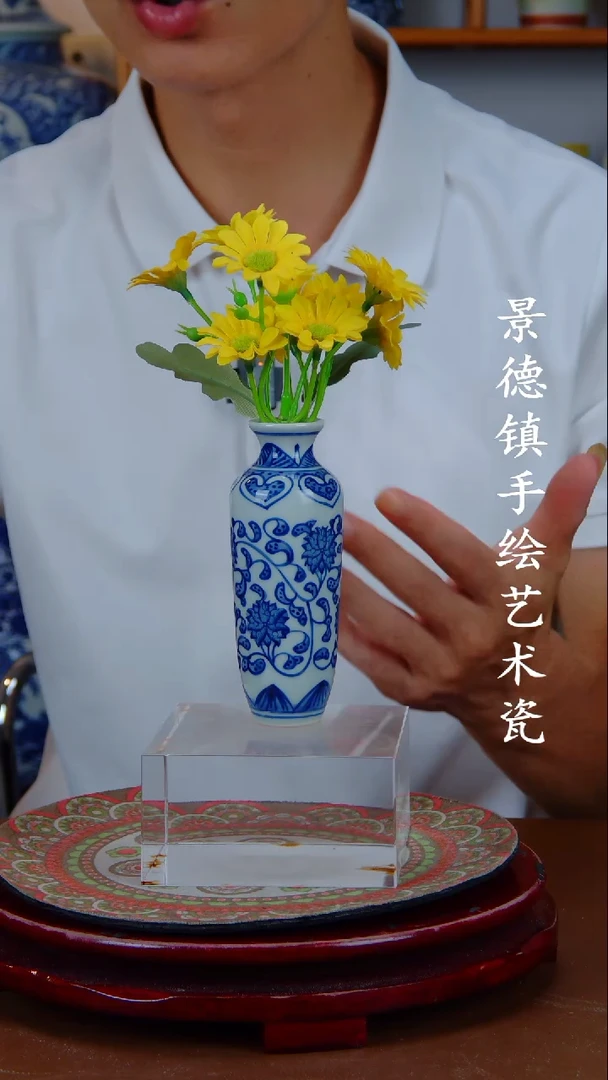 现代景德镇手工手绘陶瓷摆件5