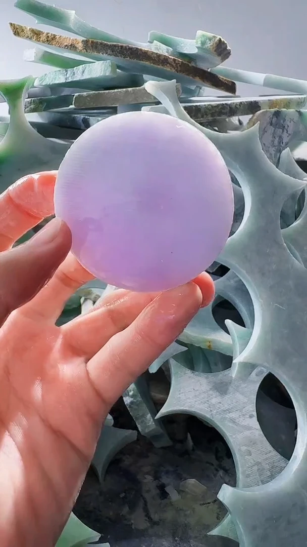 裸石翡翠缅甸翡翠A货文800