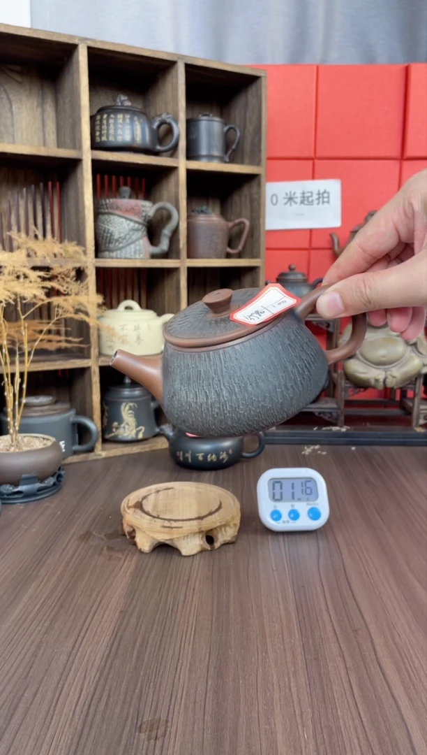 坭兴陶手工壶直播间（钟）