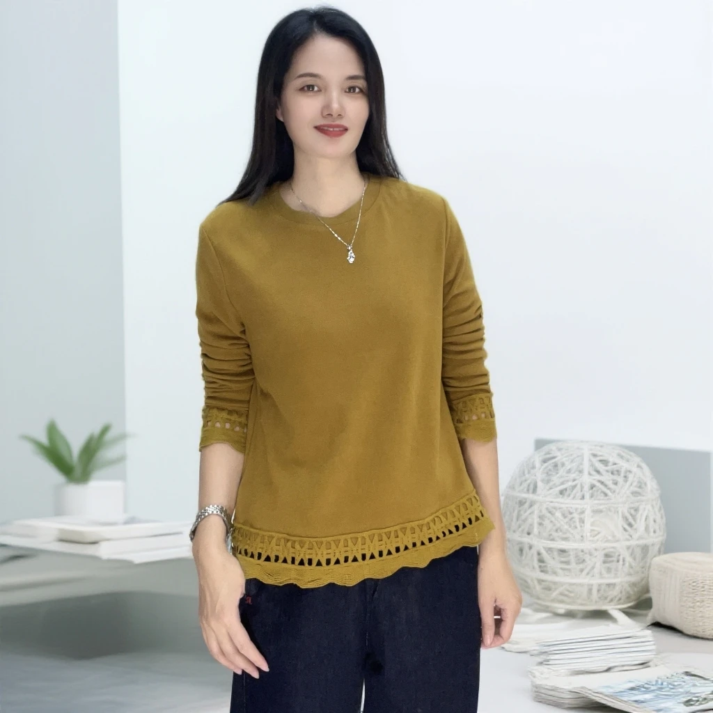 秋冬新款双面绒上衣63134