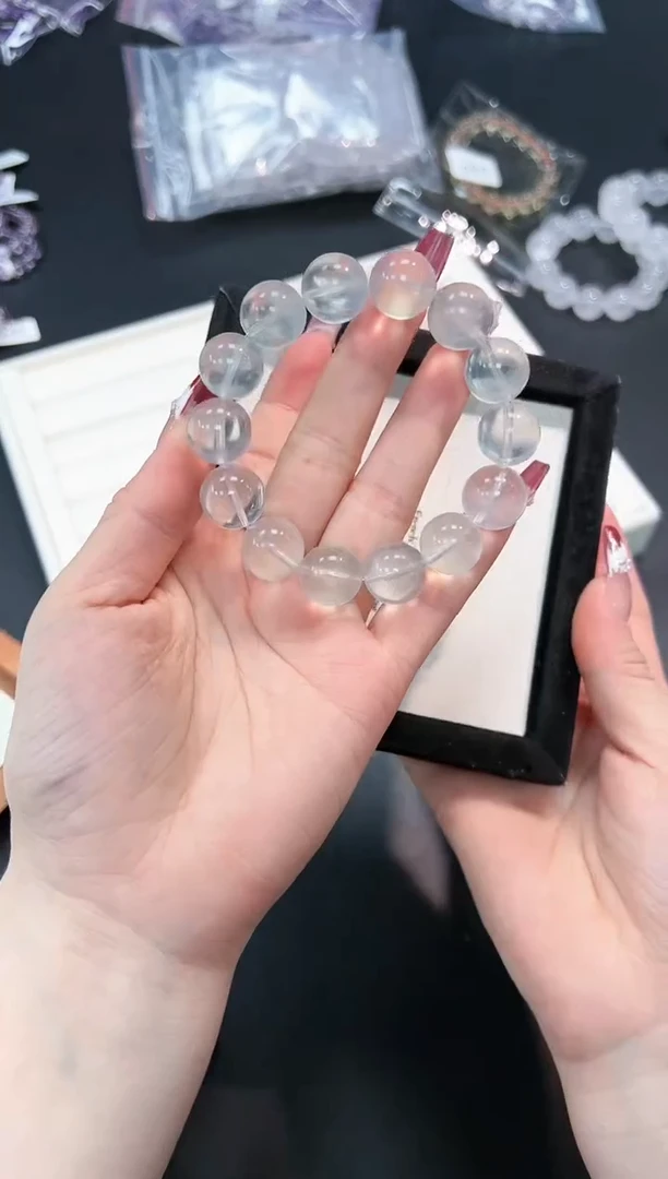 【闪购商品】水晶手串未镶嵌1p多样性发其一/1条默认微瑕
