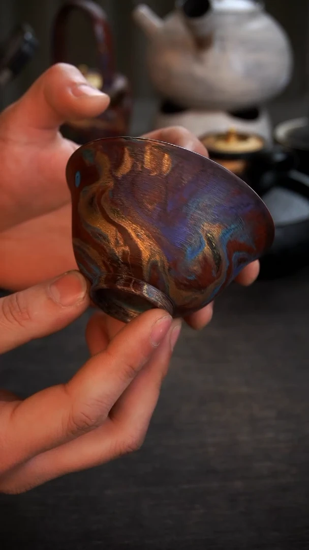 【闪购商品】其他大漆盖碗180小康茶器