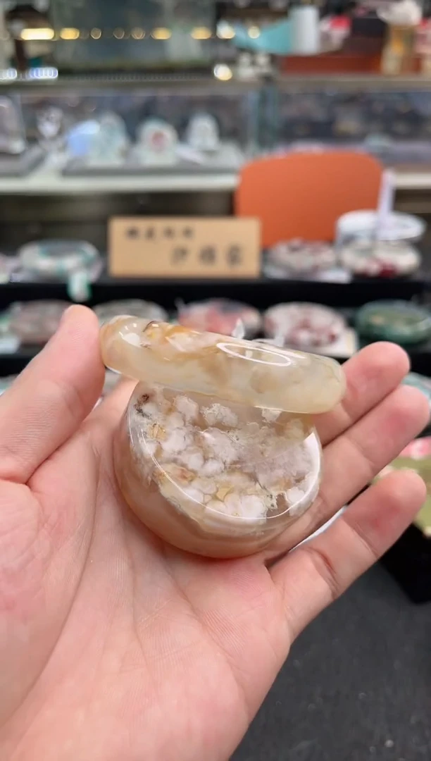 未镶嵌手镯石英质玉56圈口 （赠品镯心）3687164