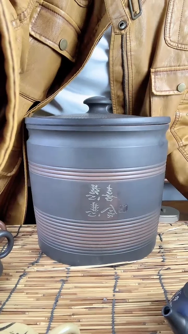 【闪购商品】罐手工亚亮七饼缸