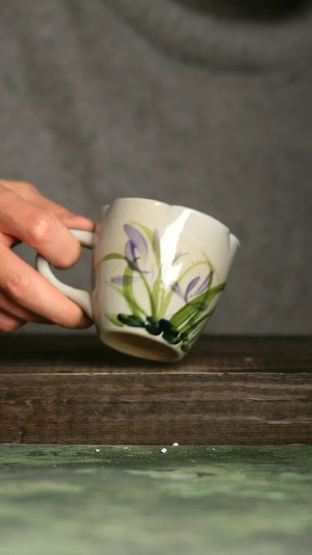 【闪购商品】青诗集手工手绘瓷器