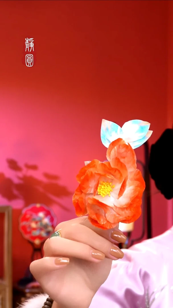 织绣非遗纯手工苏绣【边夹5】