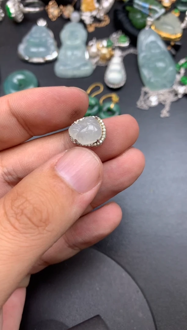 颈饰未镶嵌翡翠༺****༻多栋商品不退不换