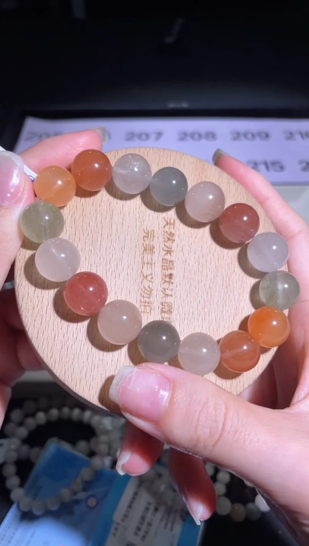 水晶手链未镶嵌205号多样性发货一13 mm+