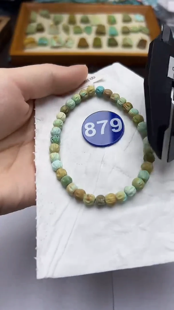 绿松石未镶嵌手串879