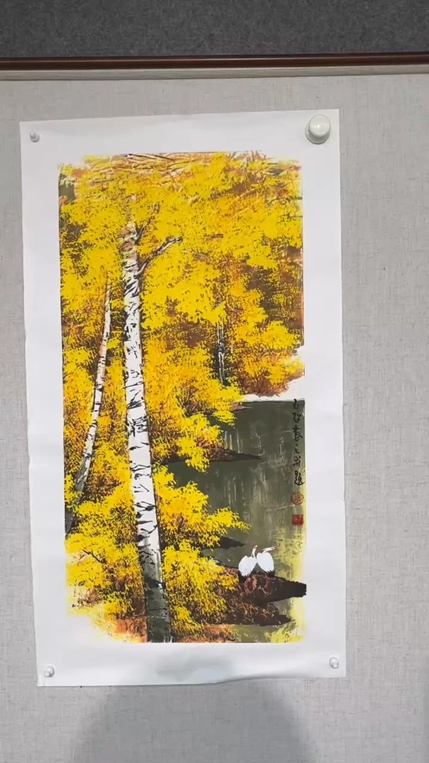 国画胡玉超老师两平尺