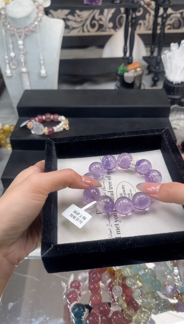 【闪购商品】水晶手链未镶嵌天然水晶 多样性发货