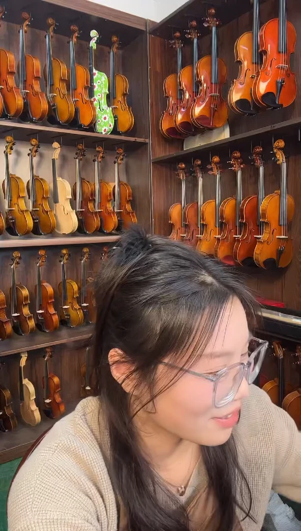 火车特价全手工小提琴