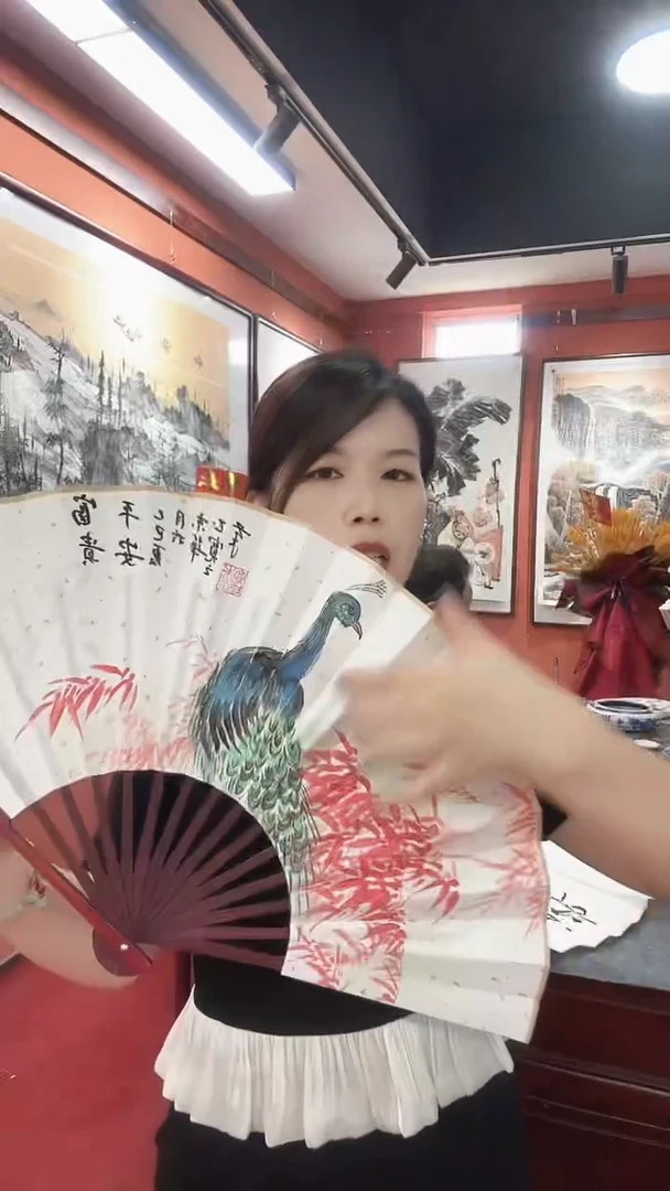 国画朱路军/国画/扇面