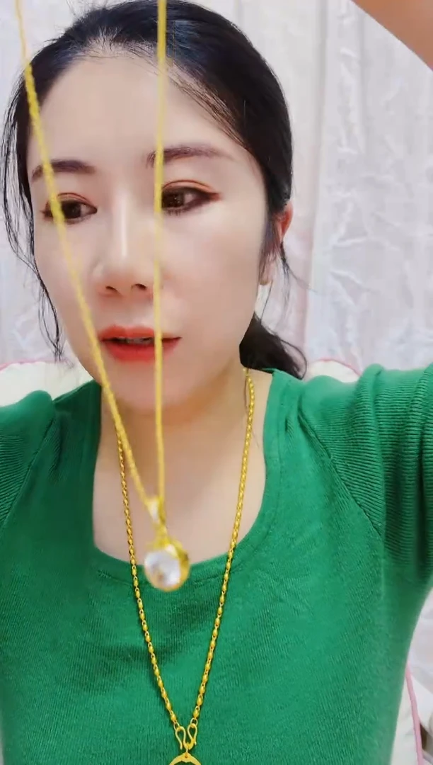 合金无216方糖气泡项链
