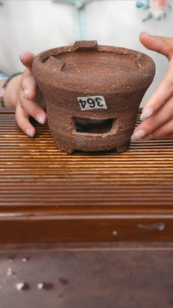 万古烧粗陶手工茶具