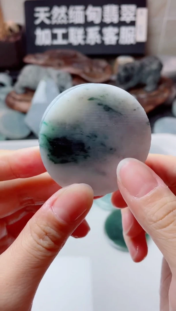 翡翠未镶嵌颈饰4260.....