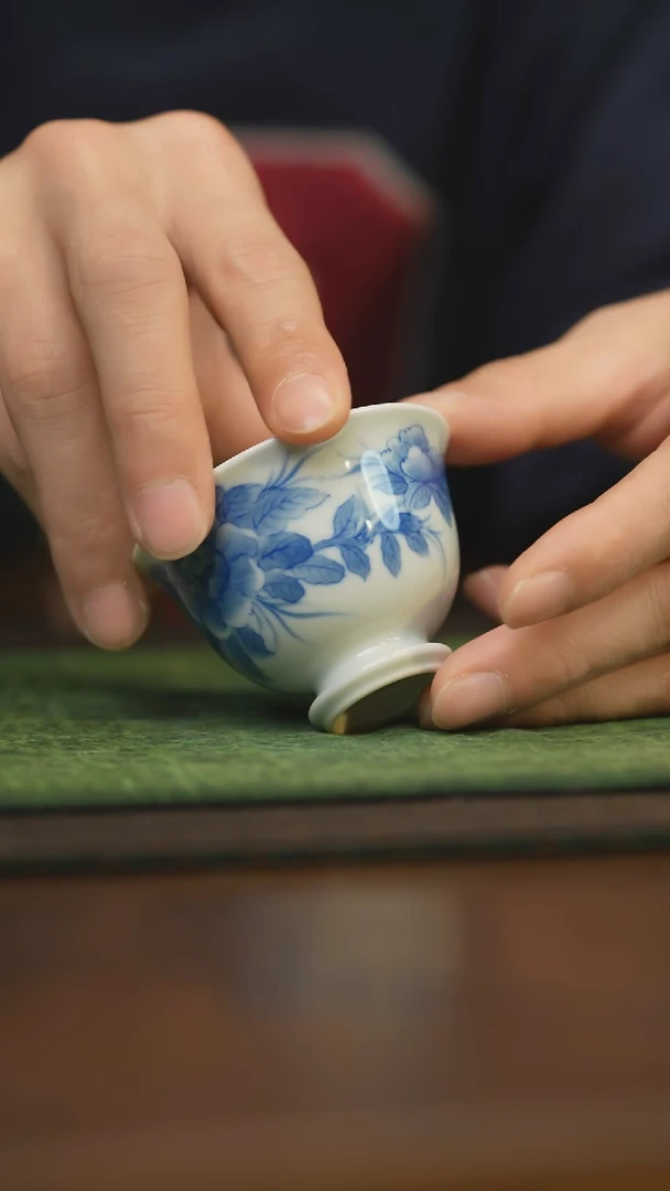 【闪购商品】杯柴窑青花破价福利