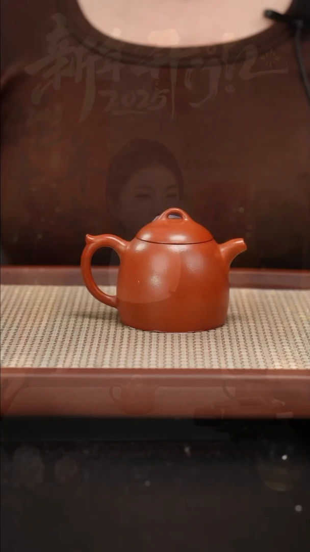 【闪购商品】紫砂茶壶赵庄朱泥秦权