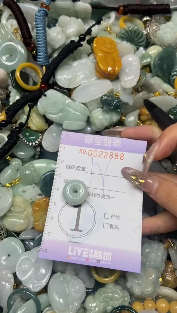 【闪购商品】翡翠颈饰未镶嵌闪购0022888