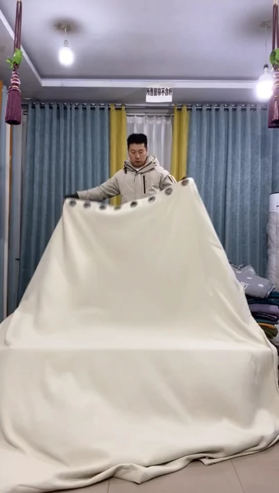 布成品窗帘    2.5+2.7