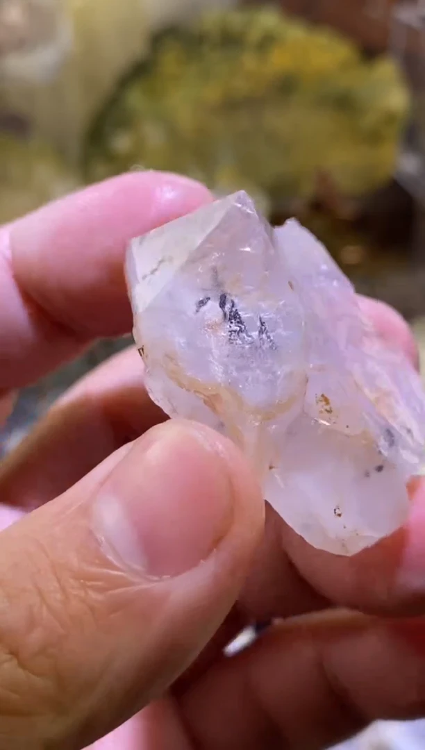 未镶嵌珠宝半成品水晶80号四川超七花园水晶